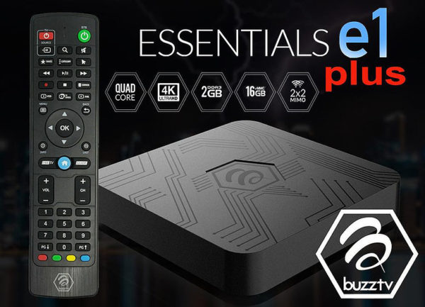 Buzz TV Essential E1 plus